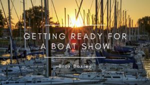 Getting Ready for a Boat Show